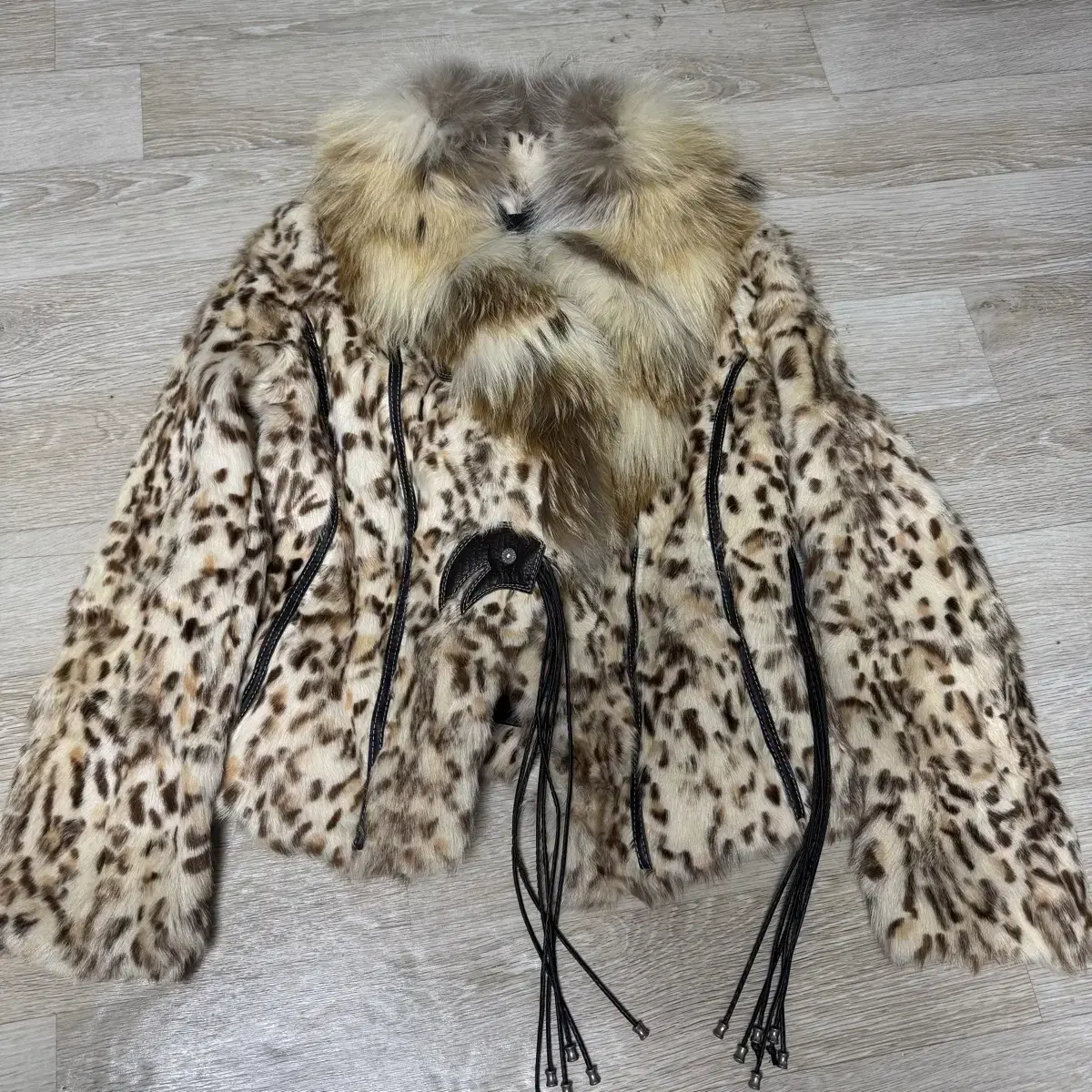 Vintage fox fur jacket